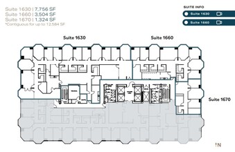 550 W C St, San Diego, CA for lease Floor Plan- Image 1 of 1