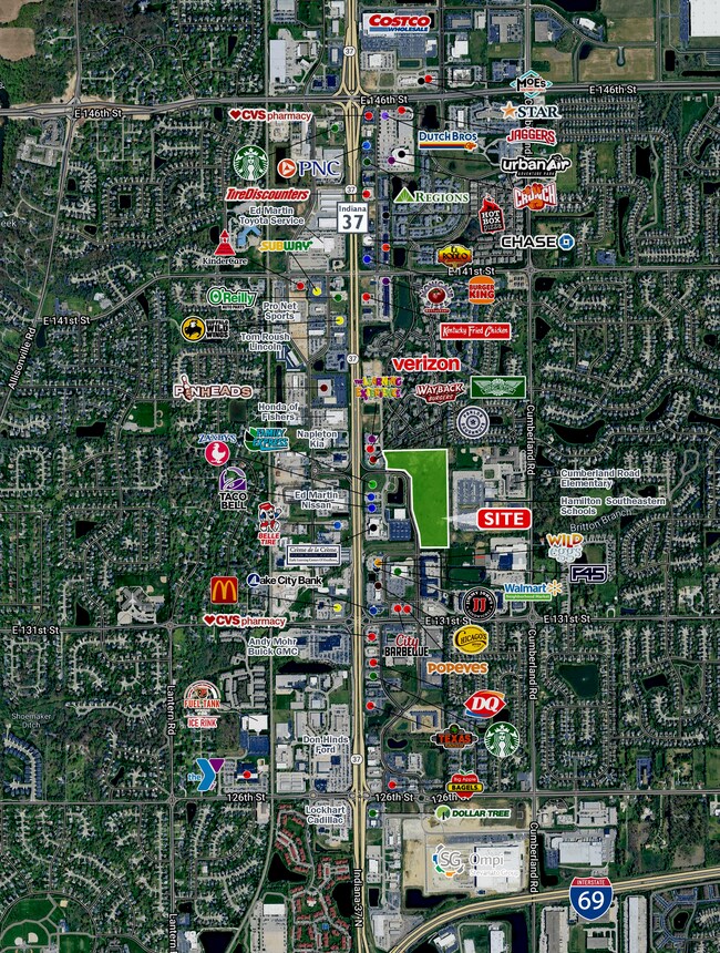 Plus de détails pour 13507 Parkside Dr, Fishers, IN - Terrain à vendre