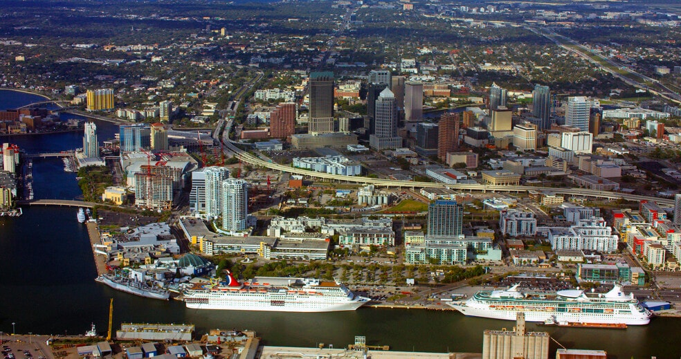 1208 E Kennedy Blvd, Tampa, FL for sale - Aerial - Image 3 of 27