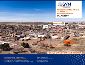 Plus de détails pour 900 E Manana Blvd, Clovis, NM - Commerce de détail à vendre