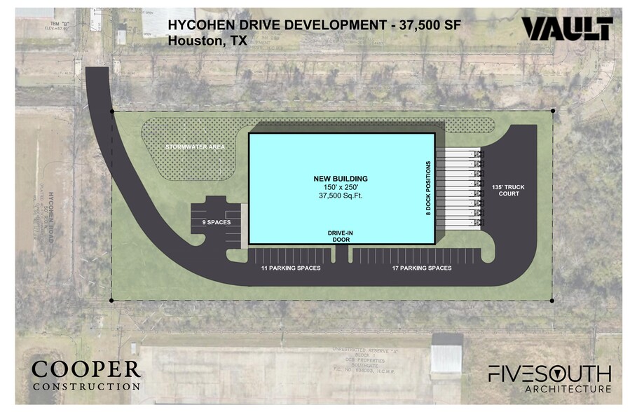 0 Hycohen Rd., Houston, TX for sale - Site Plan - Image 2 of 2