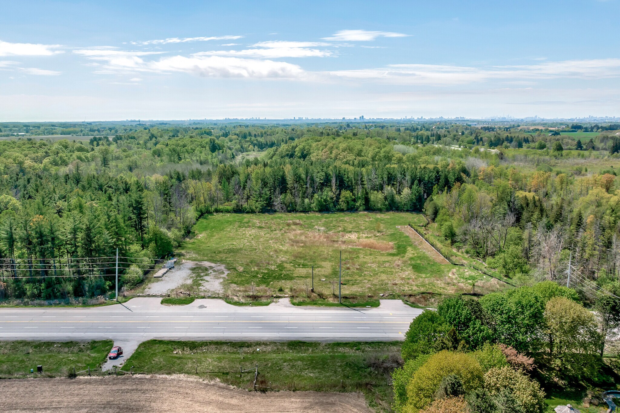 3187 Stouffville Rd, Whitchurch-Stouffville, ON for sale Aerial- Image 1 of 11