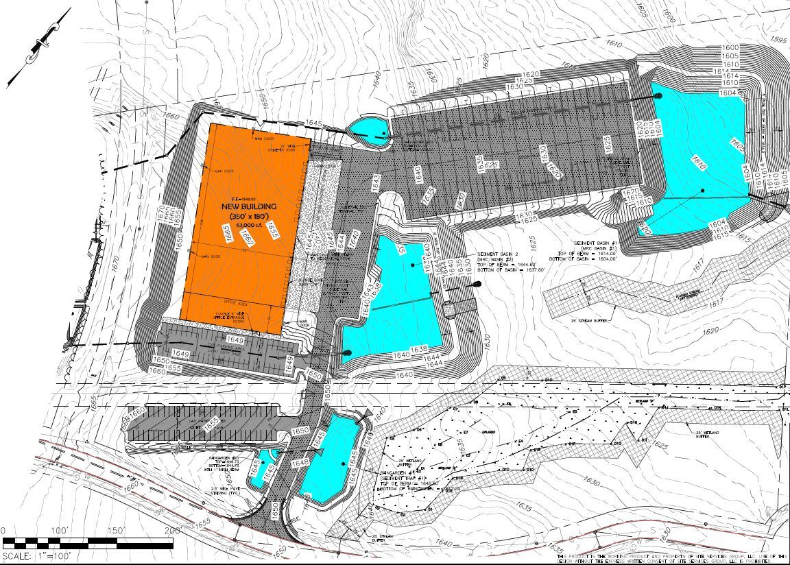 2290 N Park Dr, Hazle Township, PA à louer Plan de site- Image 1 de 2