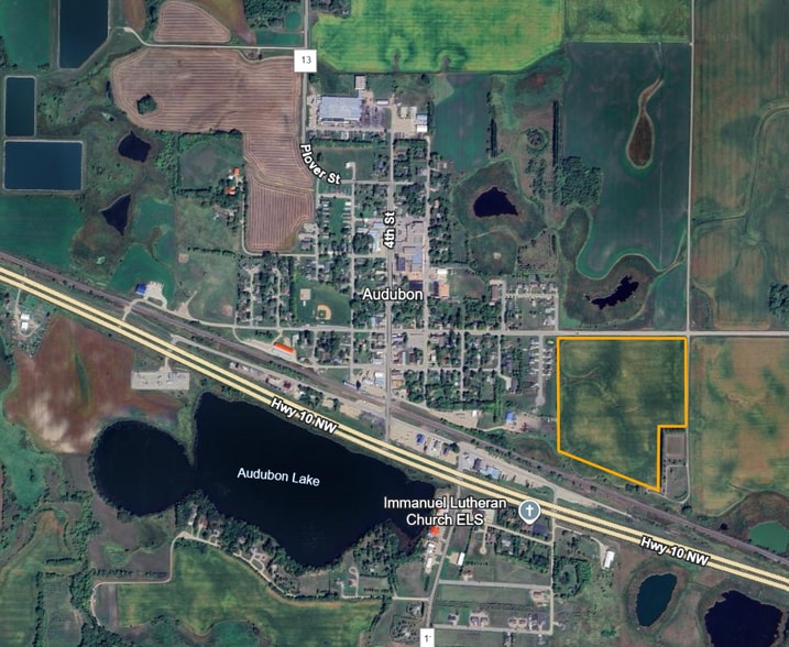 19738 207th Ave, Audubon, MN for sale - Aerial - Image 1 of 1