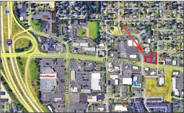 12000 SE Mill Plain Blvd, Vancouver, WA for lease - Aerial - Image 2 of 7