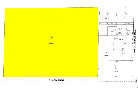 48.23 Acres Dillon Rd, Desert Hot Springs, CA for sale - Plat Map - Image 3 of 3