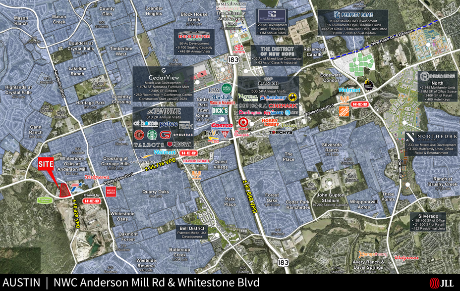 NWQ W. Whitestone Blvd blvd, Cedar Park, TX à louer - Photo du bâtiment - Image 3 de 3