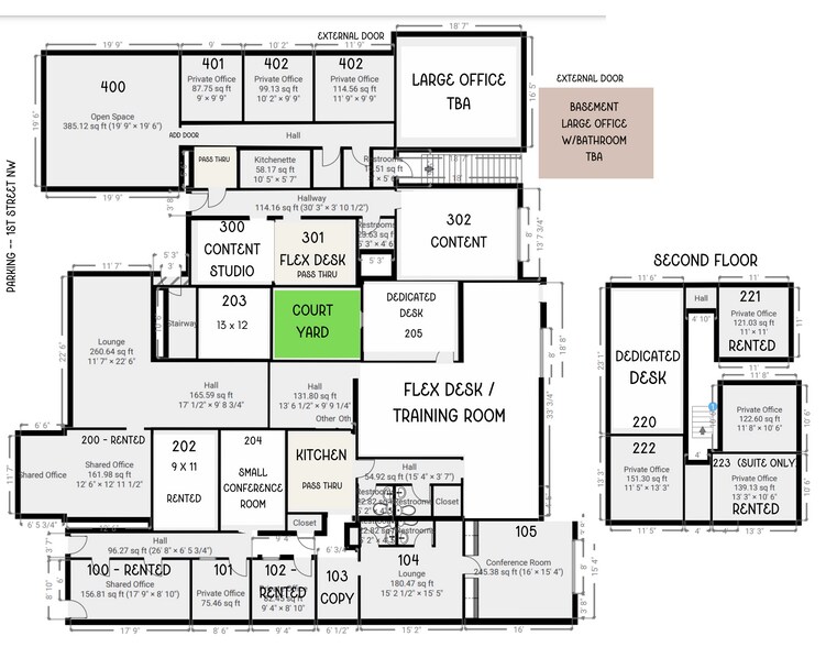 355 1st St NW, Cleveland, TN à louer - Plan d’étage - Image 2 de 7
