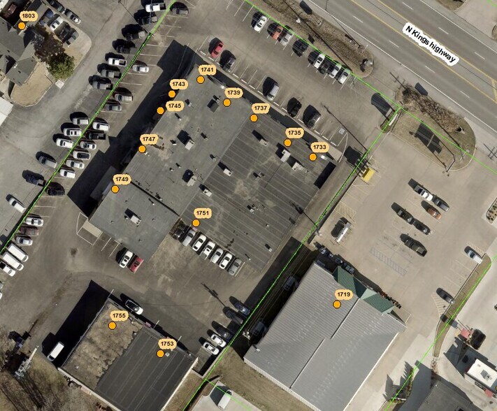 1733-1737 N Kingshighway St, Cape Girardeau, MO à louer - Photo du bâtiment - Image 2 de 5