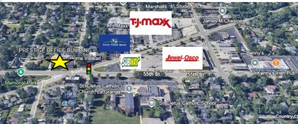 475 W 55th St, Countryside, IL - AERIAL  map view