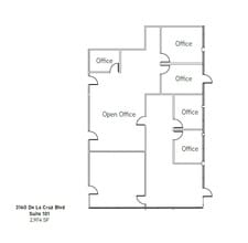 3100 De la Cruz Blvd, Santa Clara, CA for lease Floor Plan- Image 1 of 1