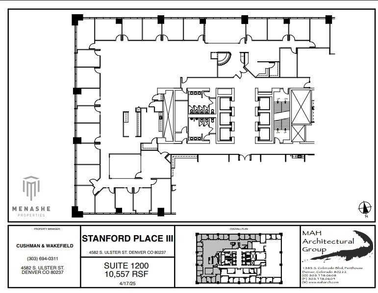 4582 S Ulster St, Denver, CO for lease Floor Plan- Image 1 of 1