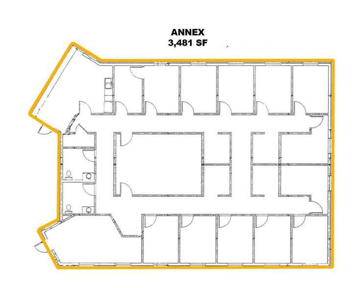 12312 Saint Andrews Dr, Oklahoma City, OK for sale - Floor Plan - Image 2 of 12