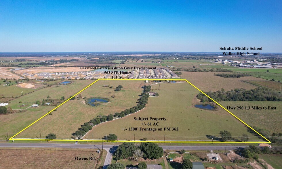 21520 FM 362 Rd, Waller, TX à vendre - Photo principale - Image 1 de 15