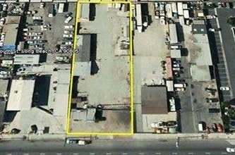 3009 E South St, Long Beach, CA - Aerial  map view