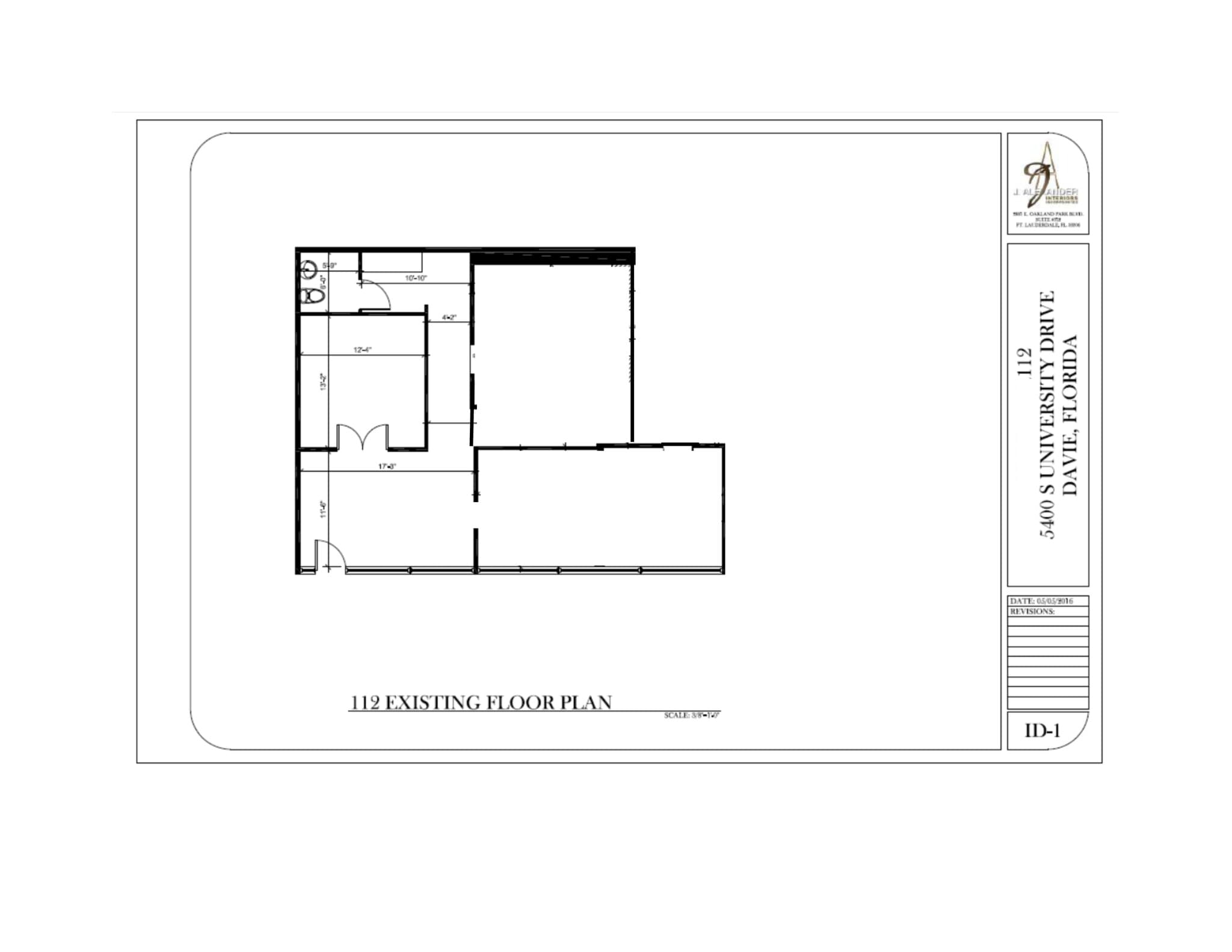 5400 S University Dr, Davie, FL for lease Site Plan- Image 1 of 1