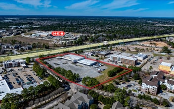 111 Northpines Dr, Kingwood, TX - AERIAL map view