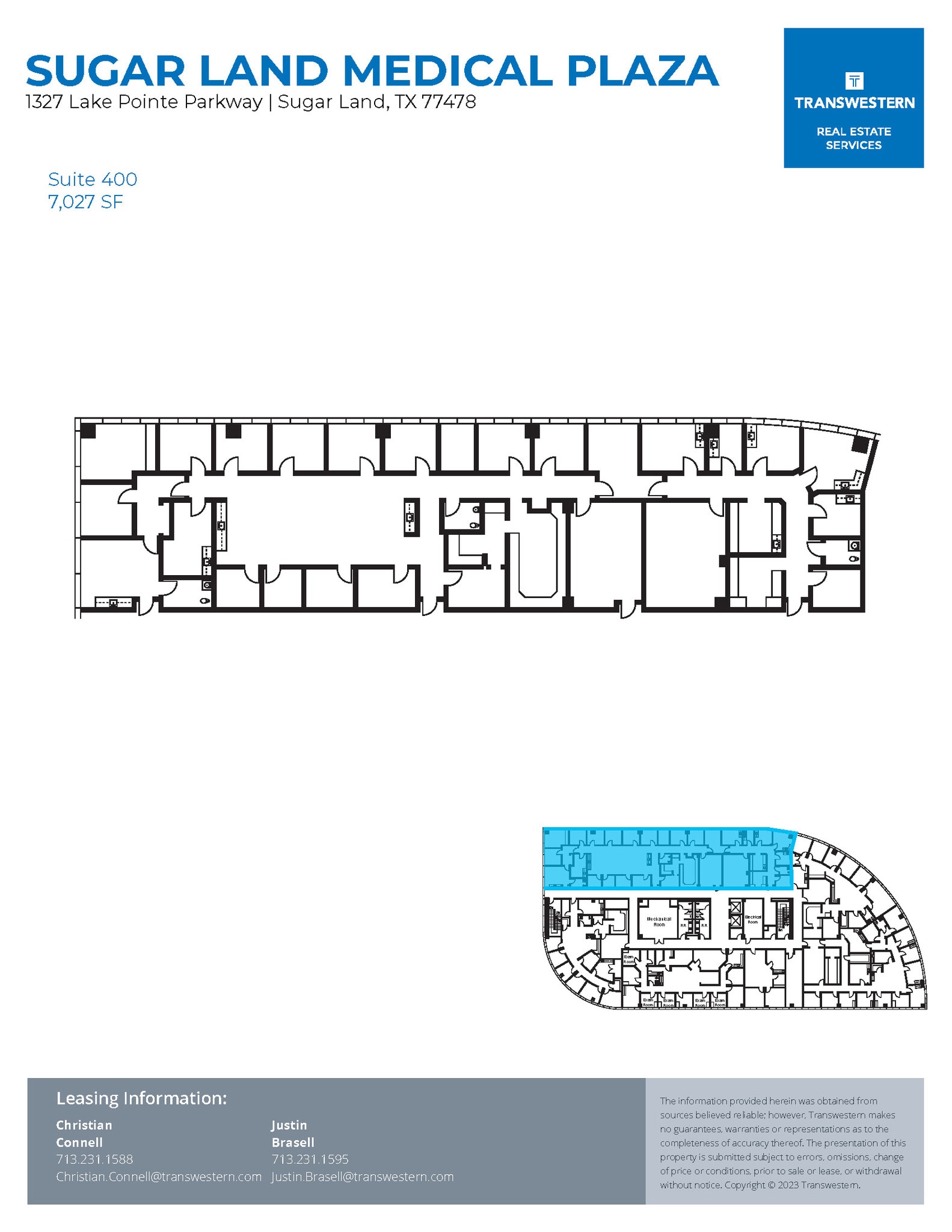 1327 Lake Pointe Pky, Sugar Land, TX for lease Floor Plan- Image 1 of 1
