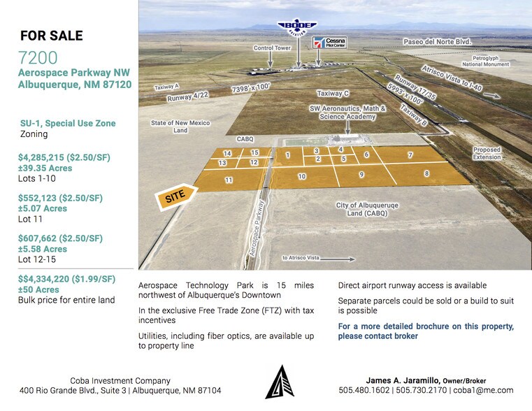 7200 Aerospace Parkway Rd NW, Albuquerque, NM à vendre - Autre - Image 3 de 4