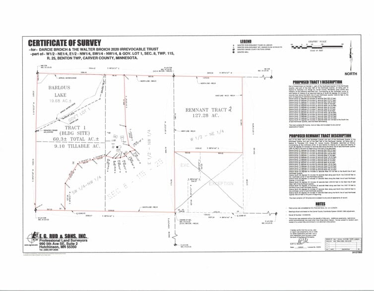 xxx 122nd Street, Norwood Young America, MN for sale - Site Plan - Image 3 of 3