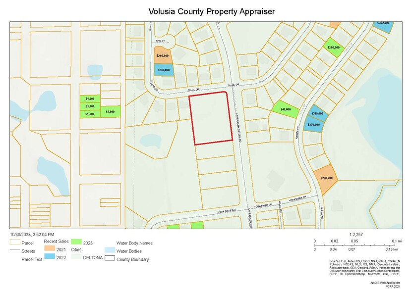 3180 Lake Helen Osteen Rd, Deltona, FL à vendre - Plan cadastral - Image 2 de 2