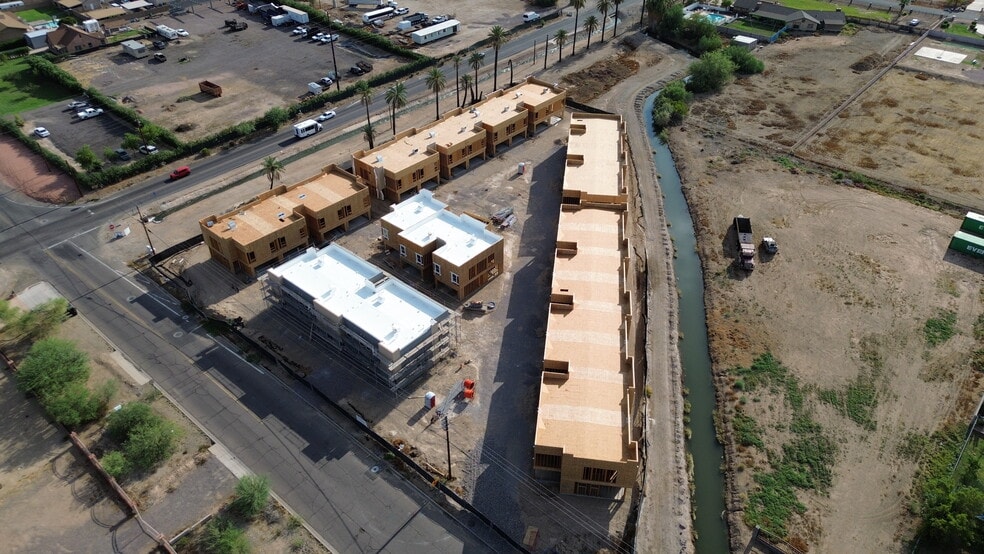 Sec of 19th Ave & Dobbins Rd, Phoenix, AZ for sale - Aerial - Image 2 of 6