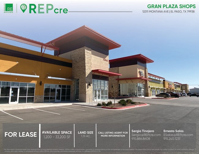 More details for 12311 Montana Ave, El Paso, TX - Office/Retail, Retail for Lease