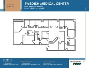 701 E Hampden Ave, Englewood, CO for lease Floor Plan- Image 1 of 1