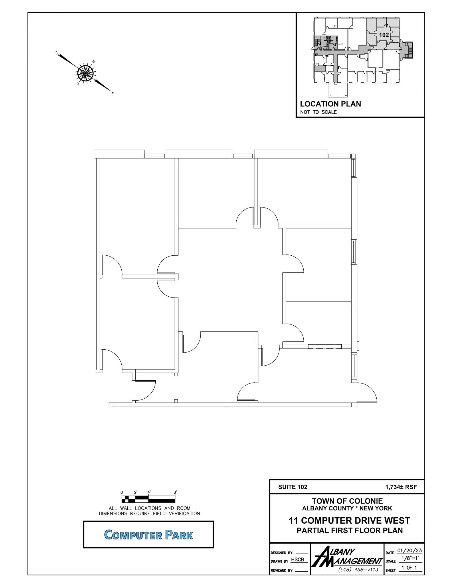2 Computer Dr W, Albany, NY à louer Plan de site- Image 1 de 1