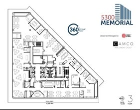 5300 Memorial Dr, Houston, TX à louer Plan d’étage- Image 1 de 1