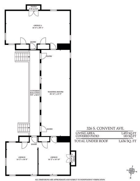 320-326 S Convent Ave, Tucson, AZ à louer - Photo du bâtiment - Image 2 de 18
