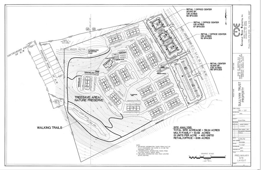 10911 Tara Blvd, Hampton, GA à vendre - Plan cadastral - Image 2 de 14