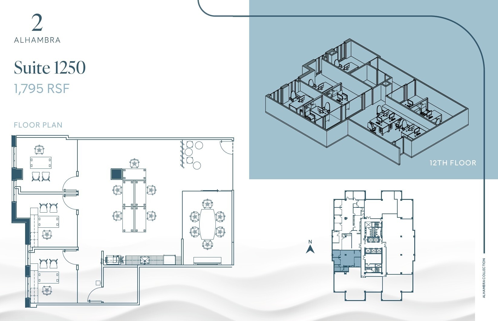 2 Alhambra Plz, Coral Gables, FL for lease Floor Plan- Image 1 of 1