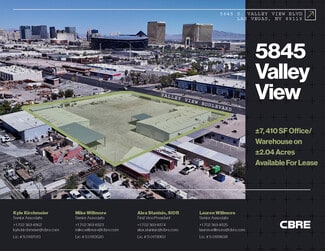 Plus de détails pour 5845 S Valley View Blvd, Las Vegas, NV - Industriel à louer