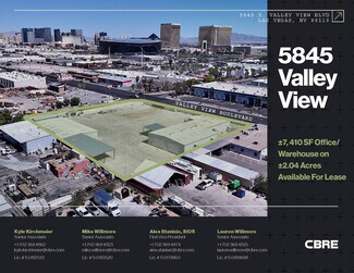 Plus de détails pour 5845 S Valley View Blvd, Las Vegas, NV - Industriel à louer