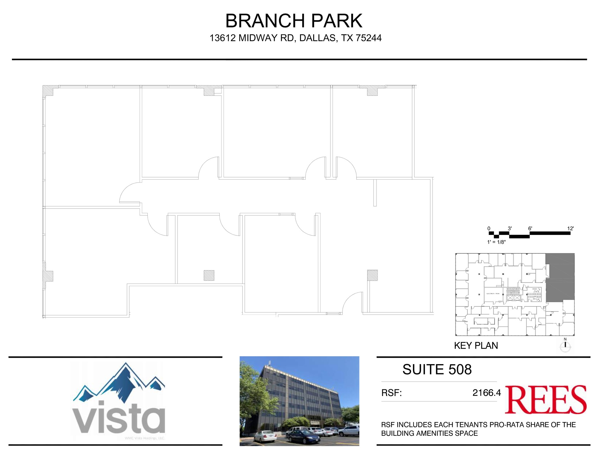 13740 Midway Rd, Farmers Branch, TX à louer Plan de site- Image 1 de 1