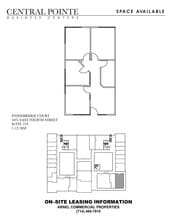 1651 E 4th St, Santa Ana, CA à louer Plan d’étage- Image 1 de 1