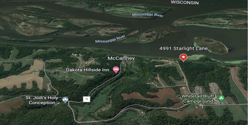 4991 Starlight Ln, Cassville, WI à vendre - Aérien - Image 3 de 3