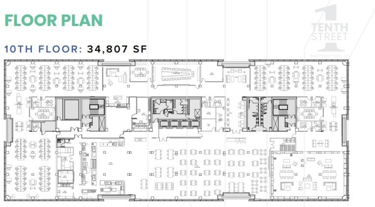 1 Tenth St, San Francisco, CA for lease Floor Plan- Image 1 of 1