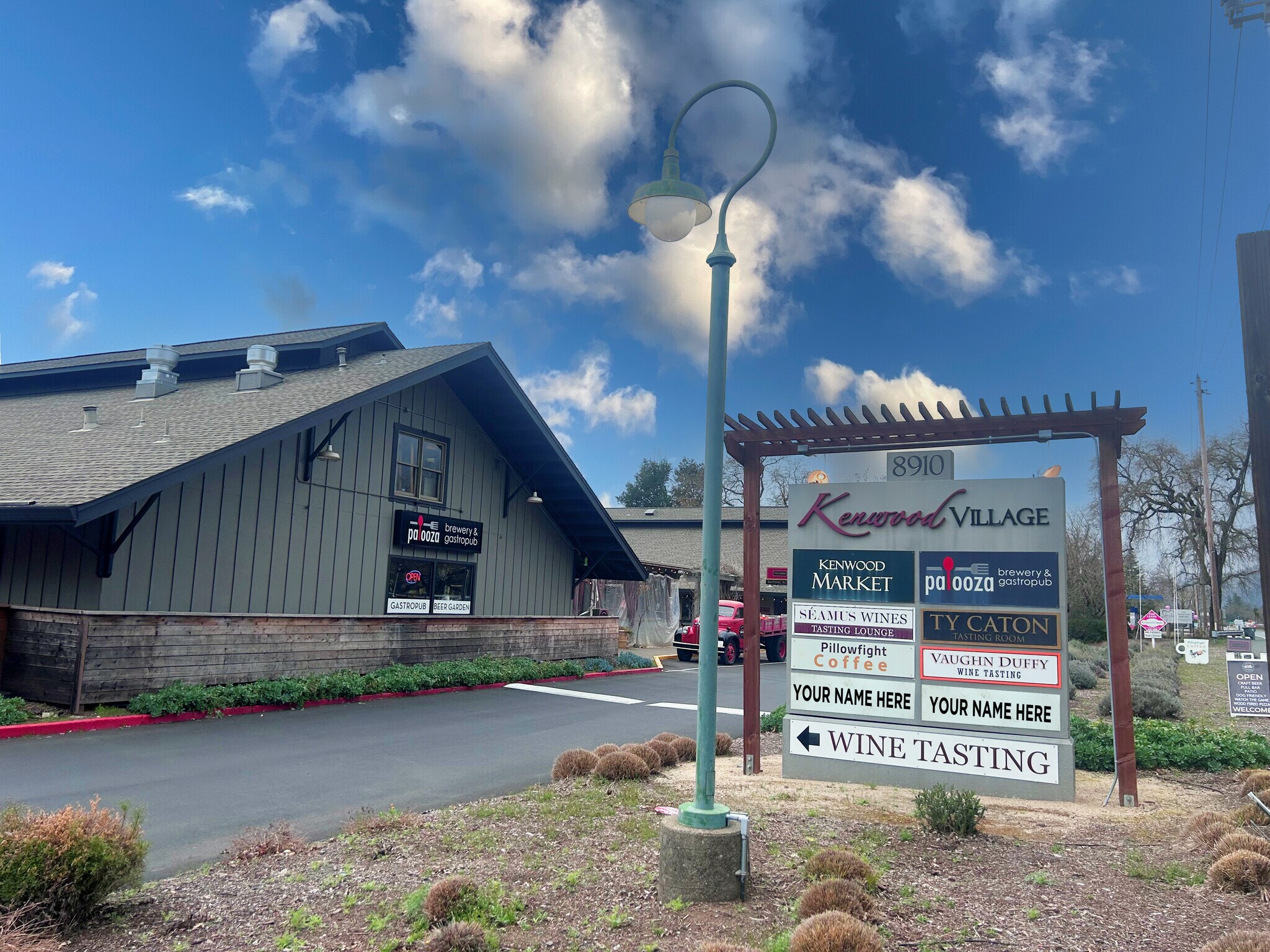 8910 Sonoma Hwy, Kenwood, CA for lease Building Photo- Image 1 of 2