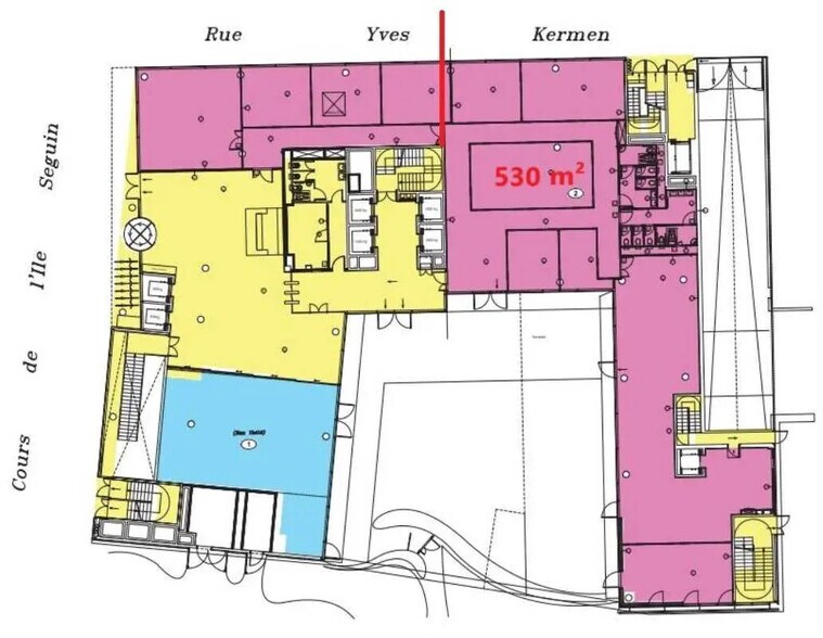 Bureau dans Boulogne-Billancourt à louer - Plan d’étage - Image 3 de 32
