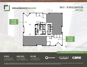 40 N Central Ave, Phoenix, AZ for lease Floor Plan- Image 1 of 1