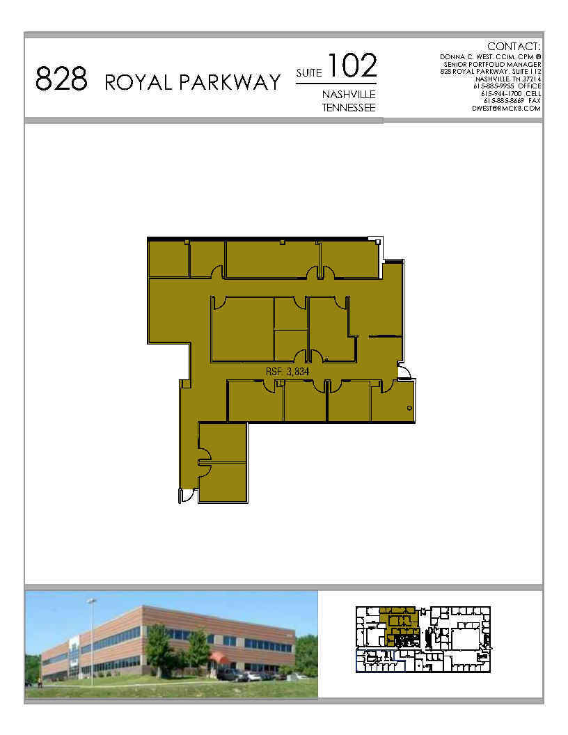 801 Royal Pky, Nashville, TN for lease Floor Plan- Image 1 of 1