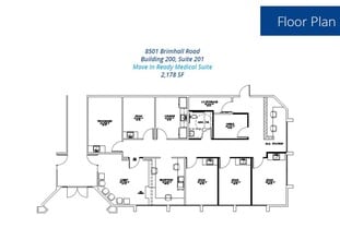 8501 Brimhall Rd, Bakersfield, CA à louer Plan d’étage- Image 1 de 1