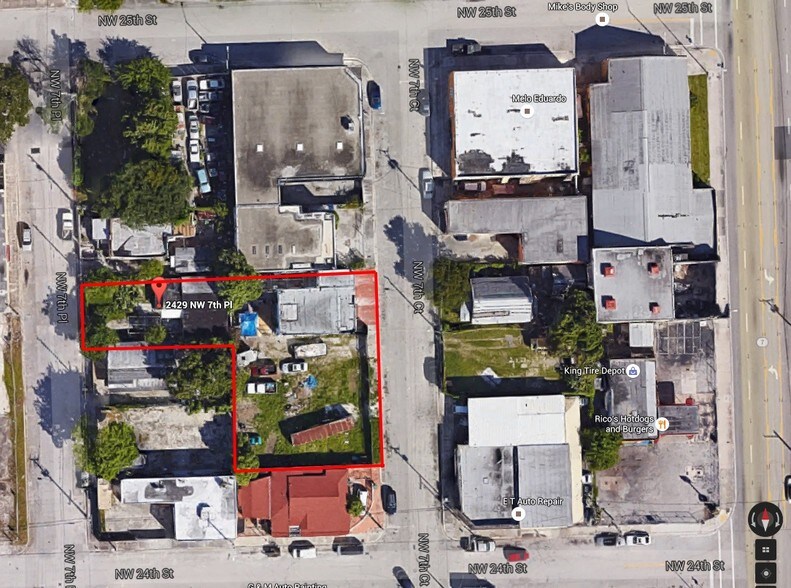 2429 NW 7th Pl, Miami, FL à vendre - Photo du bâtiment - Image 1 de 9