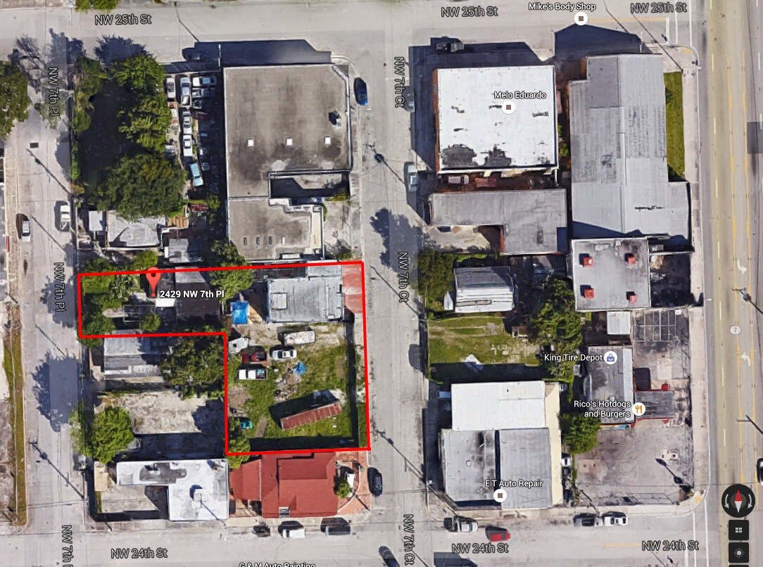 2429 NW 7th Pl, Miami, FL à vendre Photo du bâtiment- Image 1 de 10