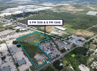Plus de détails pour S FM 1516 & E. FM 1346, San Antonio, TX - Local d'activités à louer