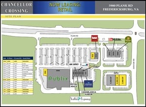 5980 Plank Rd, Fredericksburg, VA for lease Site Plan- Image 1 of 1
