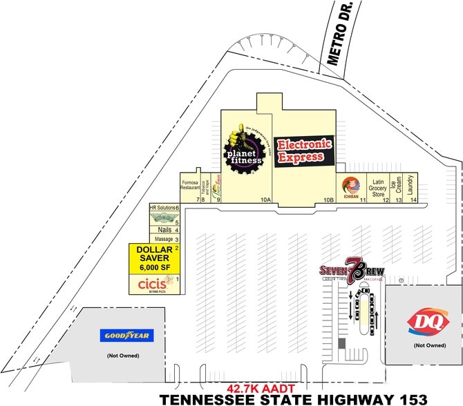 5200-5425 Highway 153, Hixson, TN for lease - Building Photo - Image 2 of 9