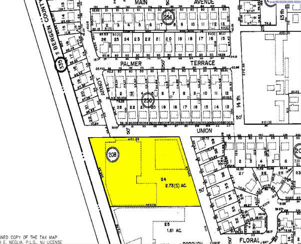 7 Donna Dr, Wood-Ridge, NJ à vendre - Plan cadastral - Image 2 de 2